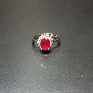 Natural Red Ruby Ring B10